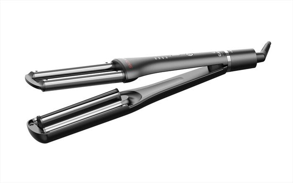 GAMA - FERRO EFFETTO ONDA REGOLABILE SALON WAVES SILK CHROME-Nero