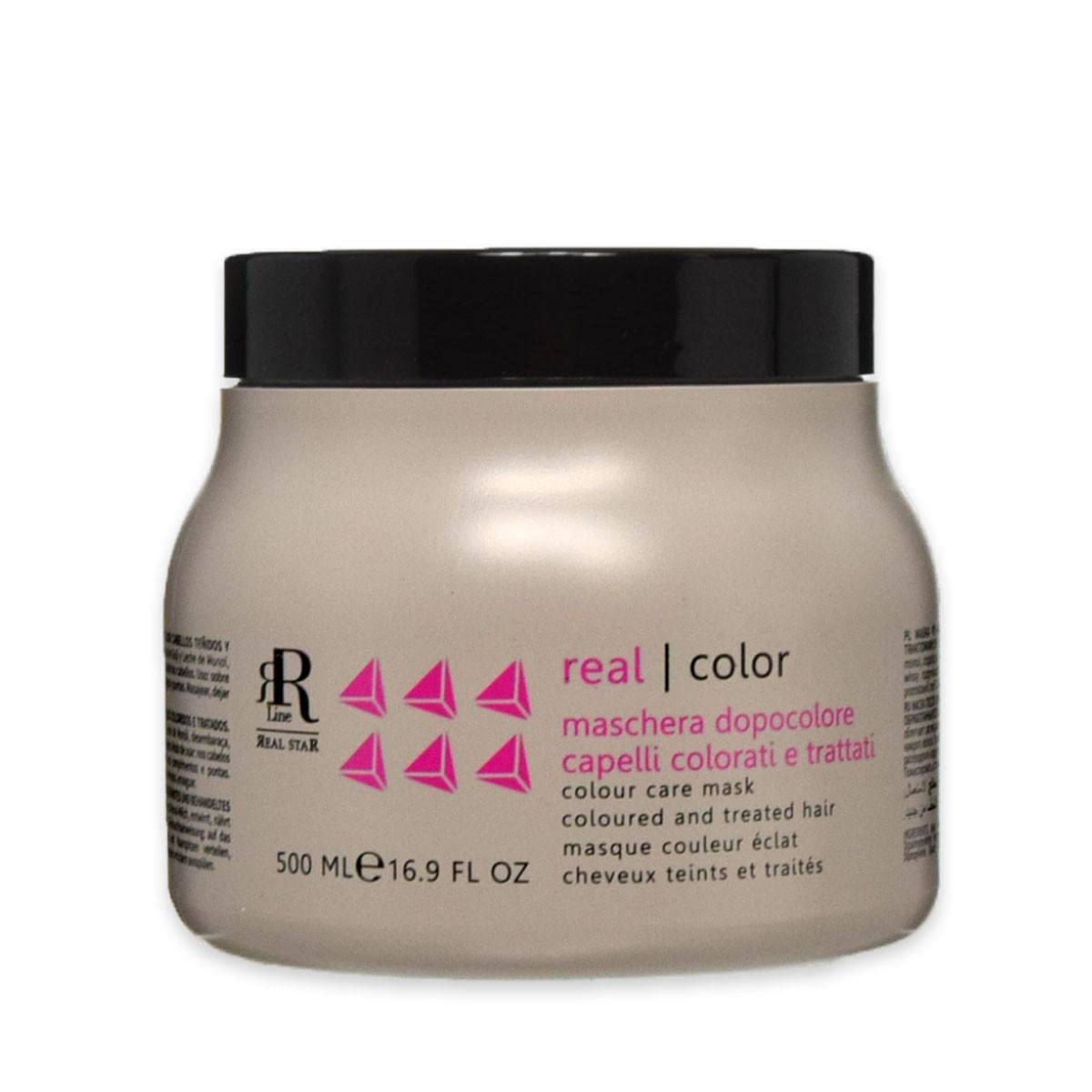 Real Star Maschera Dopocolore capelli colorati e trattati  500 ML