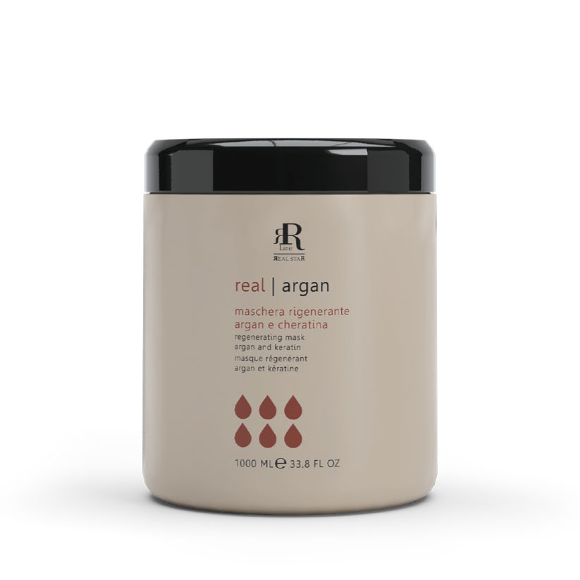 RR maschera rigenerante all' oliodi argan e keratina 1000 ML