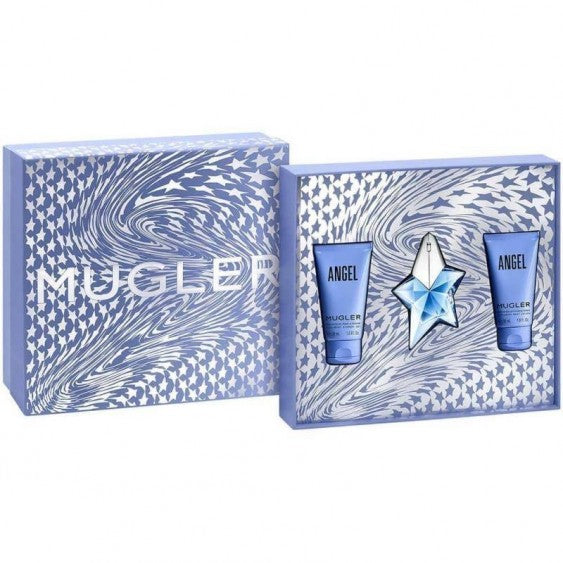 Thierry Mugler Angel Eau De Parfum 25 ml + Body Lotion 50 ml + Shower Gel 50 ml Cofanetto