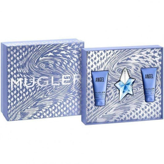 Thierry Mugler Angel Eau De Parfum 25 ml + Body Lotion 50 ml + Shower Gel 50 ml Cofanetto